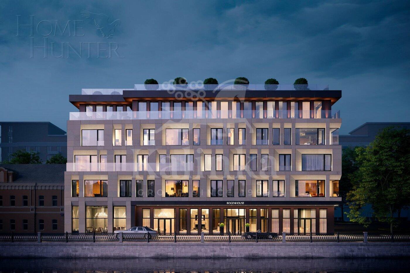 2-КОМН. АПАРТАМЕНТЫ БЕЗ ОТДЕЛКИ 44.3 М² НА 3 ЭТАЖЕ