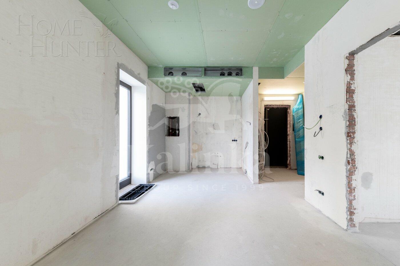 2-КОМН. АПАРТАМЕНТЫ БЕЗ ОТДЕЛКИ 44.3 М² НА 3 ЭТАЖЕ