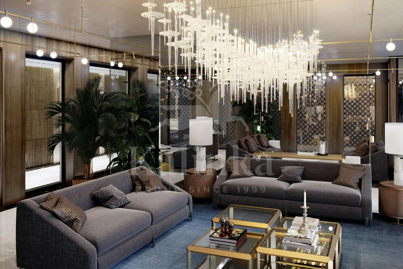 2-КОМН. АПАРТАМЕНТЫ БЕЗ ОТДЕЛКИ 44.3 М² НА 3 ЭТАЖЕ