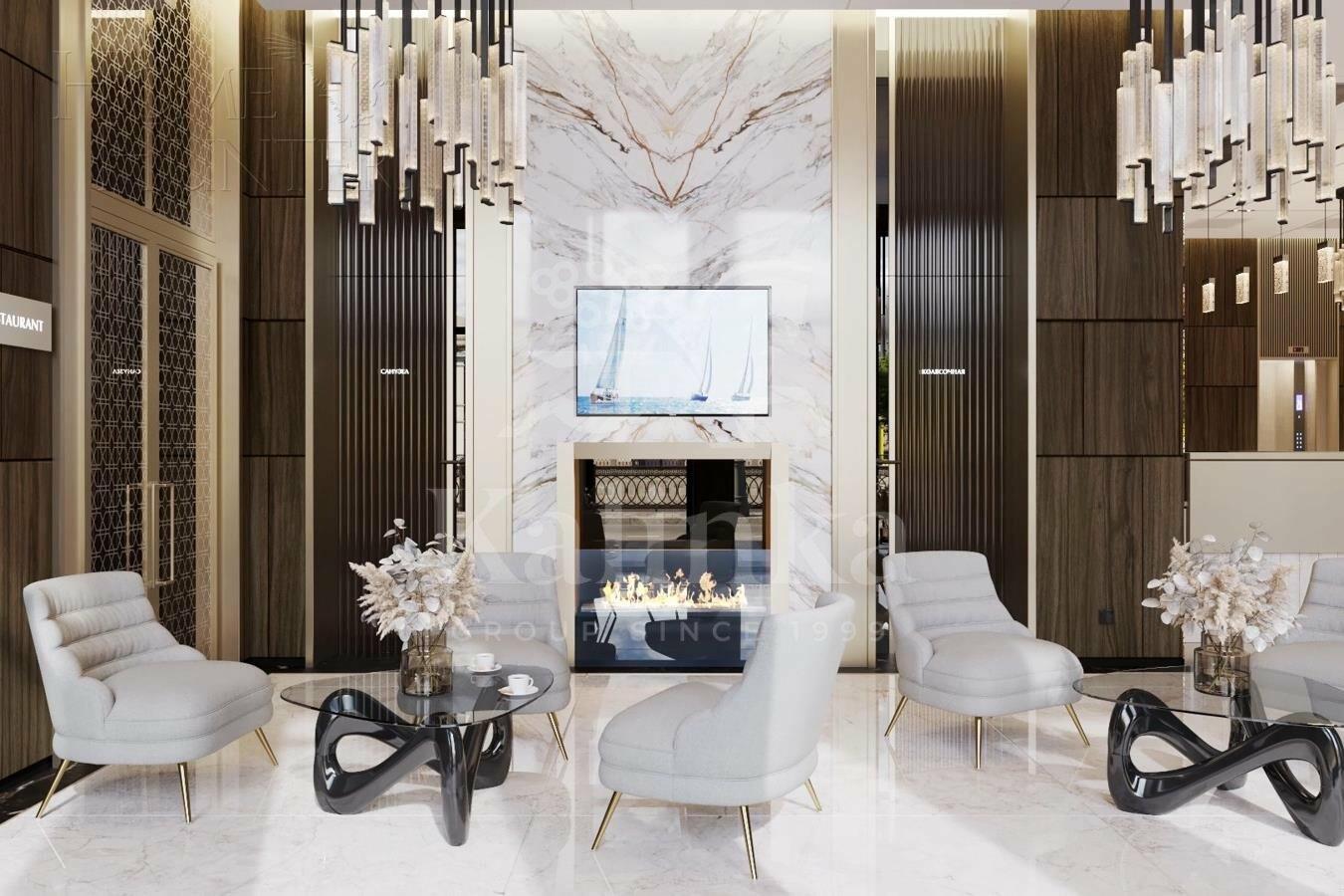 2-КОМН. АПАРТАМЕНТЫ БЕЗ ОТДЕЛКИ 44.3 М² НА 3 ЭТАЖЕ