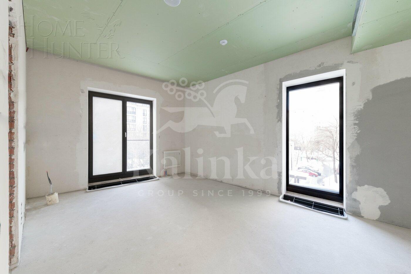 2-КОМН. АПАРТАМЕНТЫ БЕЗ ОТДЕЛКИ 44.3 М² НА 3 ЭТАЖЕ