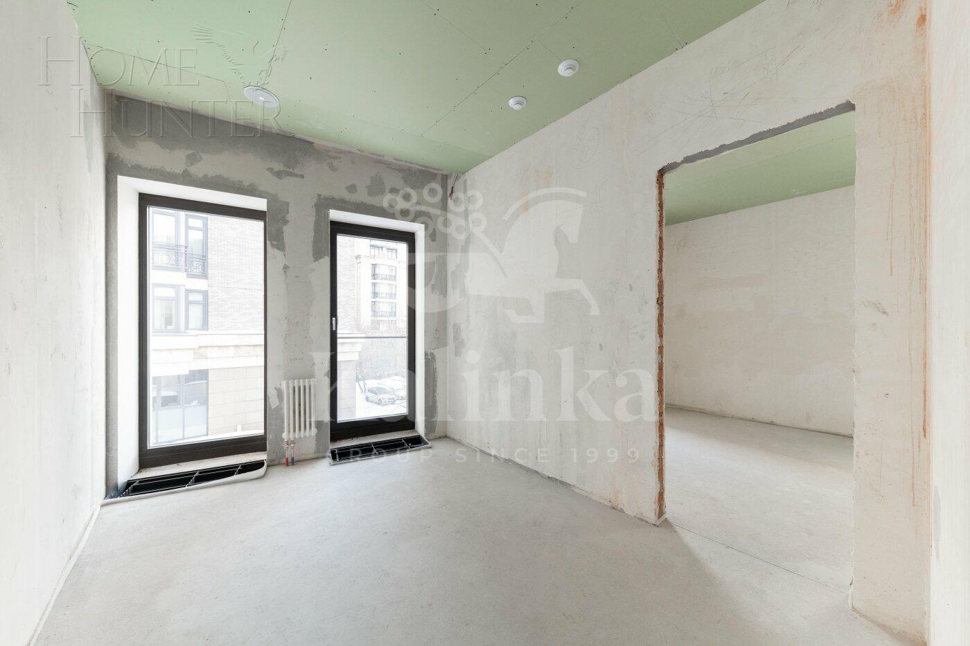 2-КОМН. АПАРТАМЕНТЫ БЕЗ ОТДЕЛКИ 44.3 М² НА 3 ЭТАЖЕ