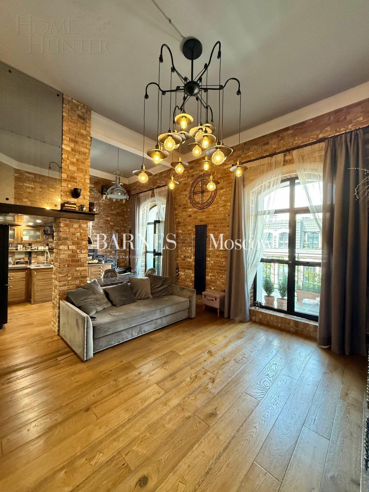 2-УРОВНЕВЫЕ АПАРТАМЕНТЫ С ОТДЕЛКОЙ 66 М² НА 7 ЭТАЖЕ