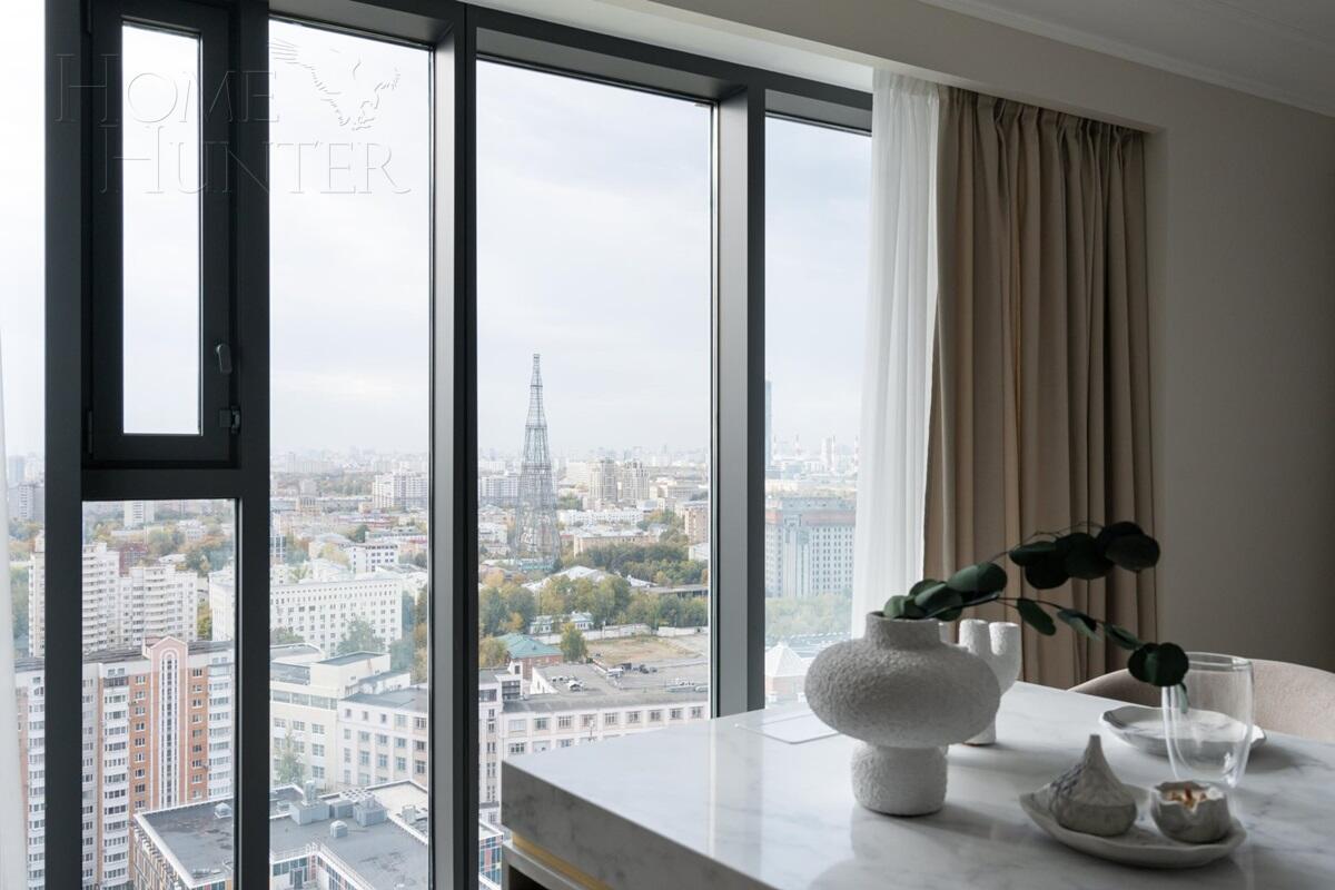 3-КОМН. КВАРТИРА С ОТДЕЛКОЙ 110 М² НА 25 ЭТАЖЕ