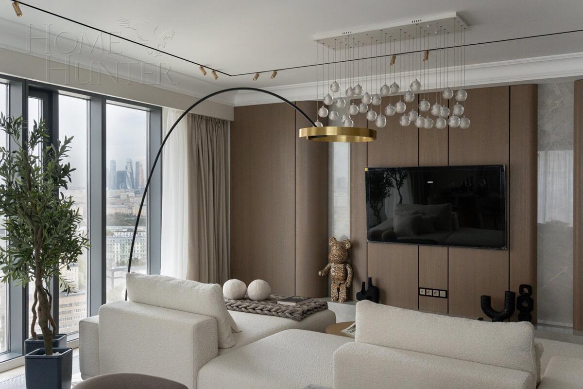 3-КОМН. КВАРТИРА С ОТДЕЛКОЙ 110 М² НА 25 ЭТАЖЕ