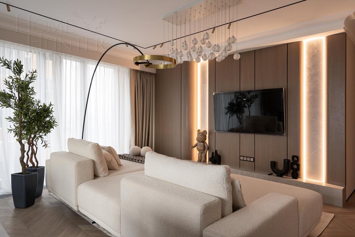 3-КОМН. КВАРТИРА С ОТДЕЛКОЙ 110 М² НА 25 ЭТАЖЕ