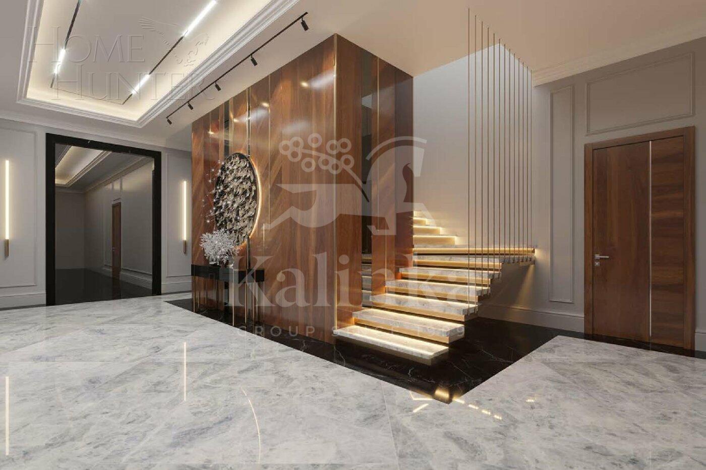 2-этажный коттедж 1 200 м² без отделки