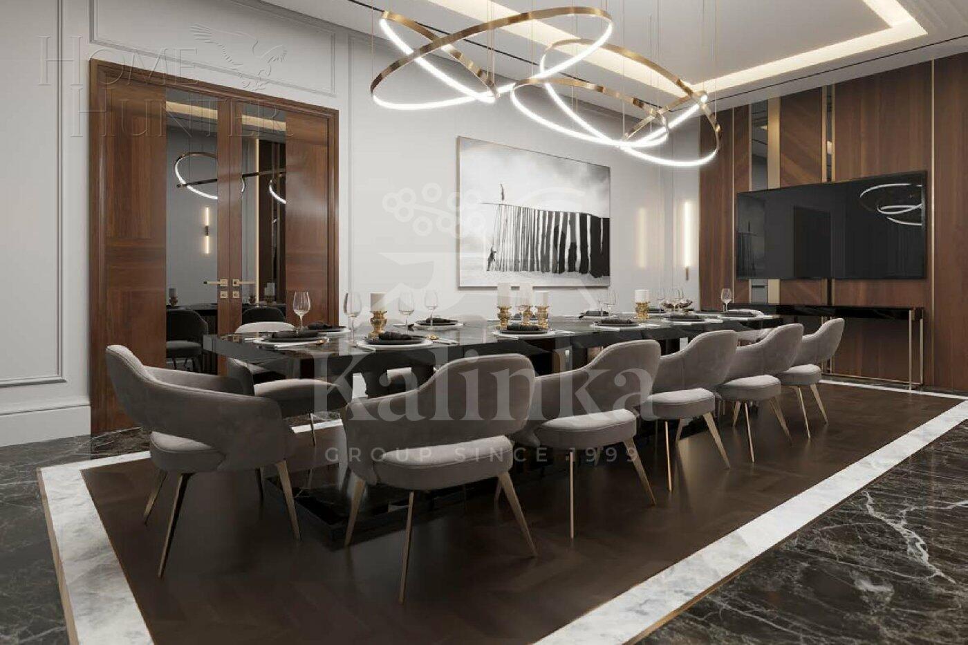 2-этажный коттедж 1 200 м² без отделки