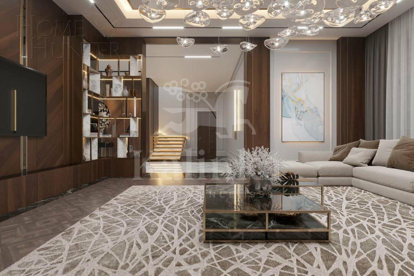 2-этажный коттедж 1 200 м² без отделки