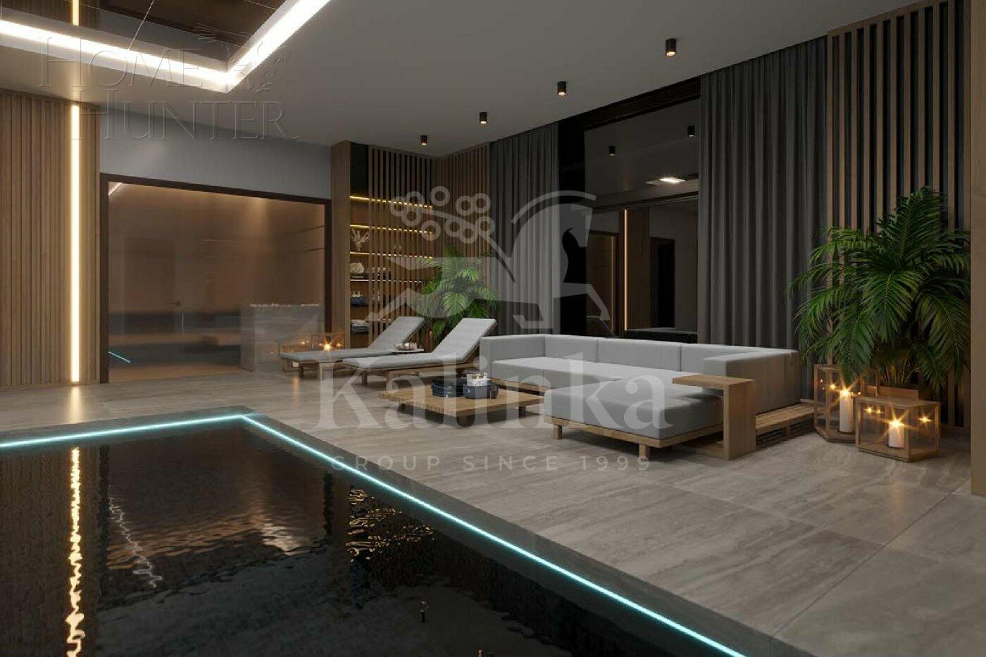 2-этажный коттедж 1 200 м² без отделки