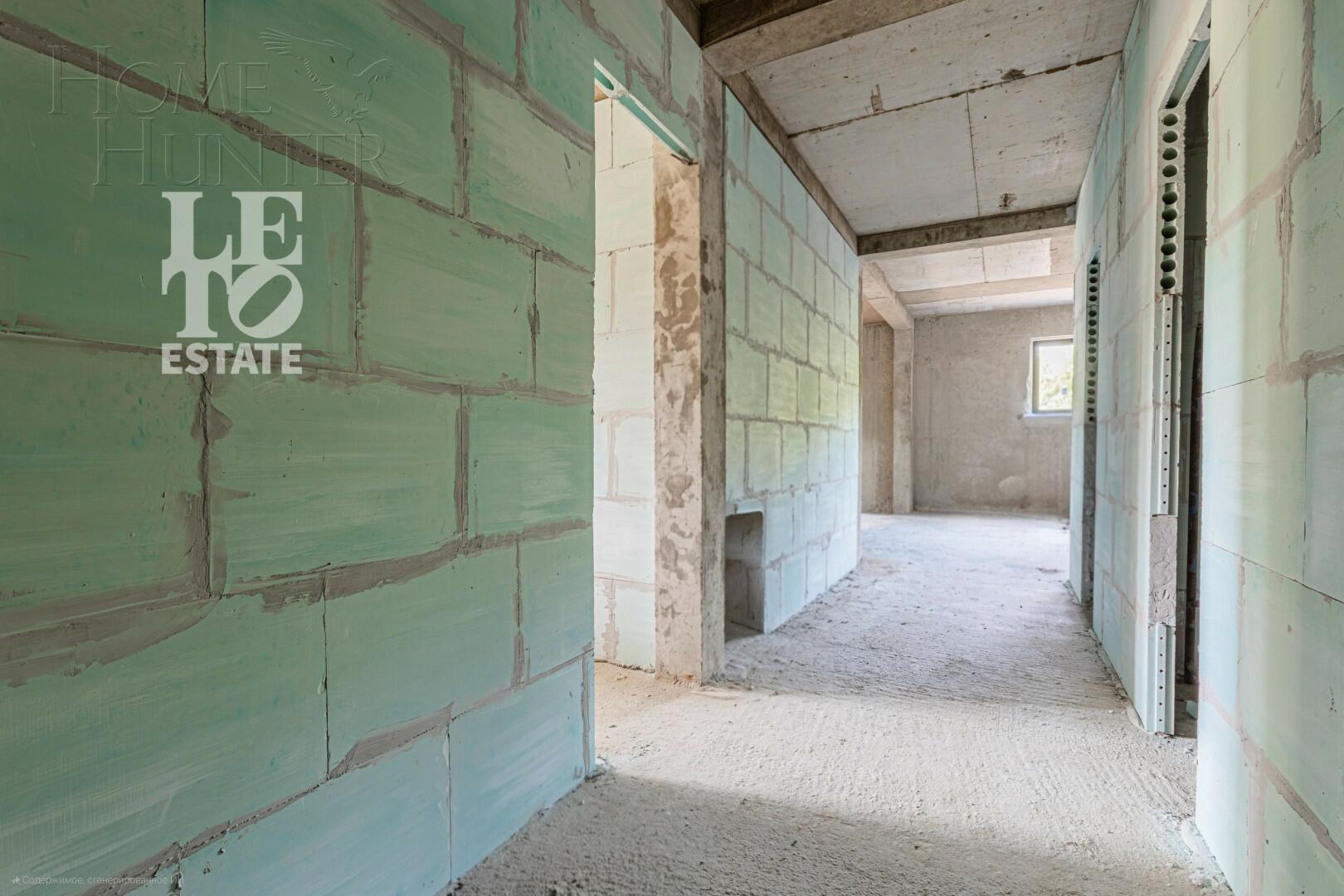 1-этажный коттедж 649.6 м² без отделки