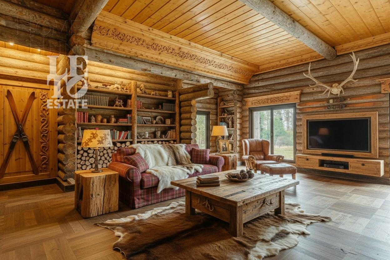 1-этажный коттедж 649.6 м² без отделки