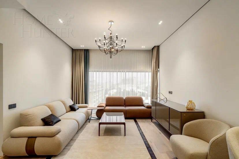 3-КОМН. АПАРТАМЕНТЫ С ОТДЕЛКОЙ 86 М² НА 9 ЭТАЖЕ