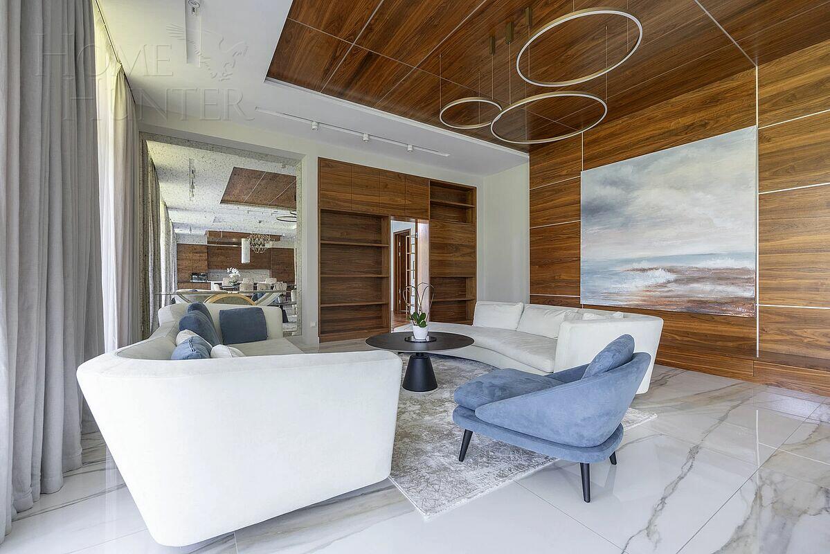 2-этажный коттедж 520 м² с отделкой