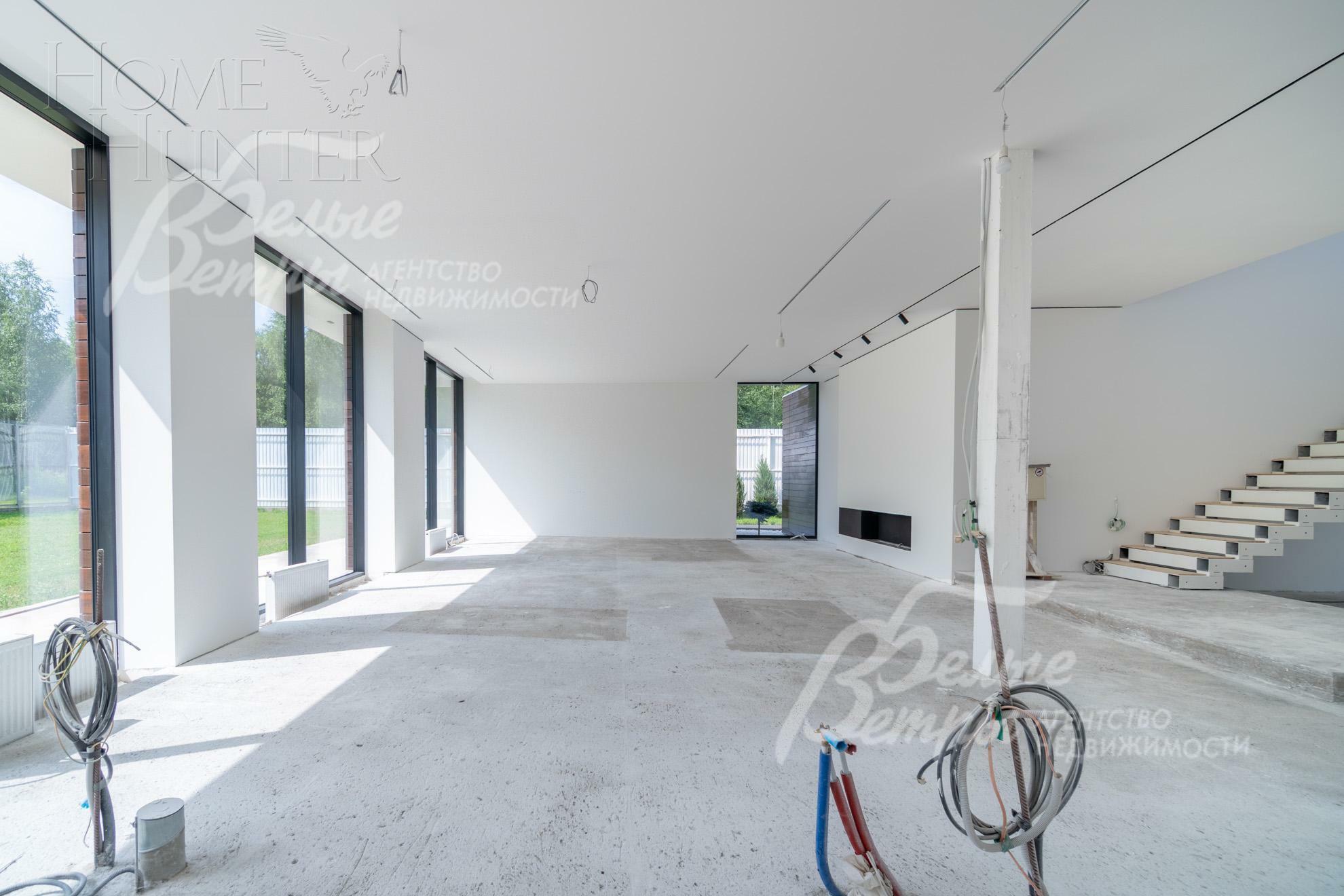 2-этажный коттедж 650 м² без отделки