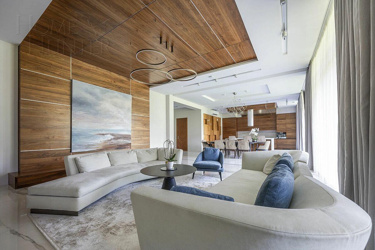 2-этажный коттедж 520 м² с отделкой