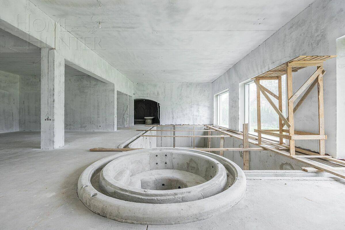 2-этажный коттедж 1 500 м² без отделки