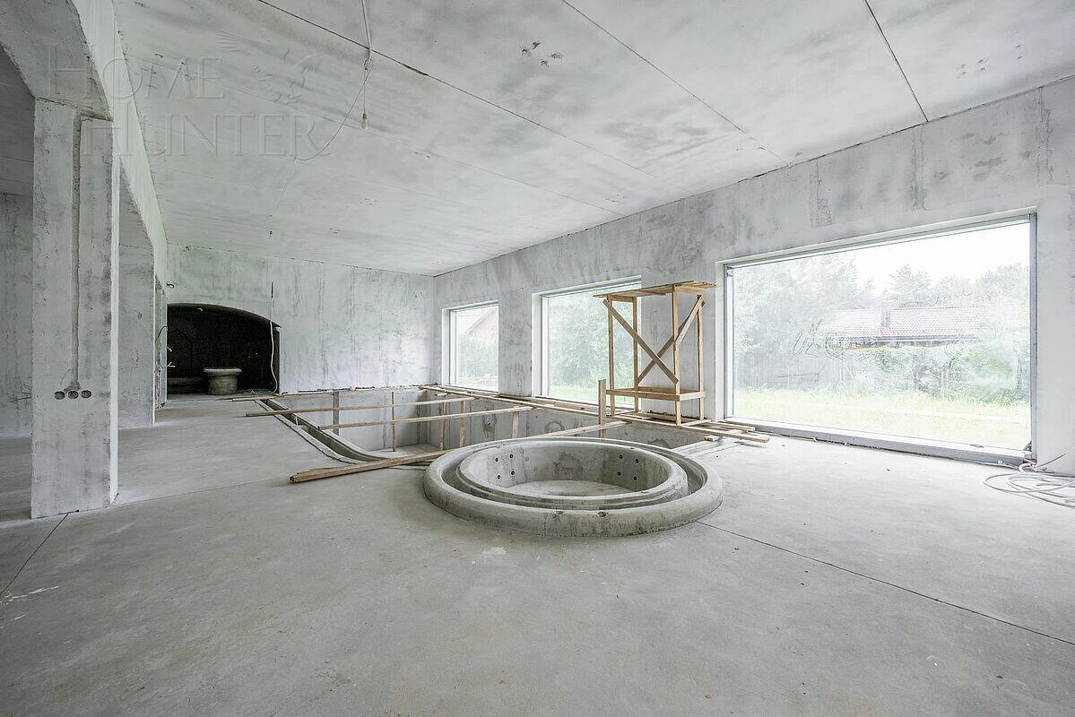 2-этажный коттедж 1 500 м² без отделки