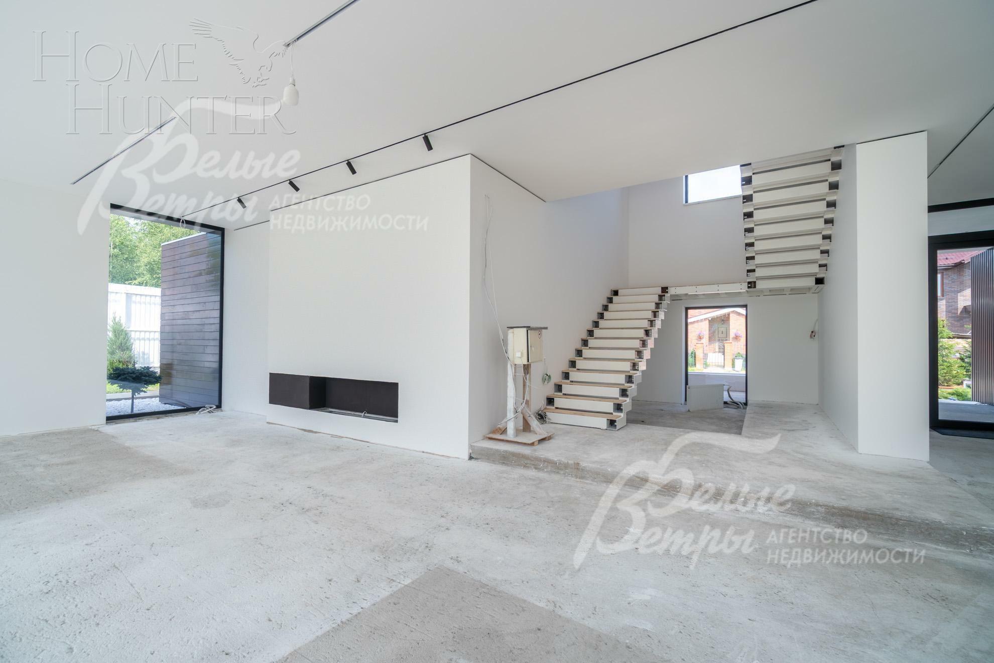 2-этажный коттедж 650 м² без отделки