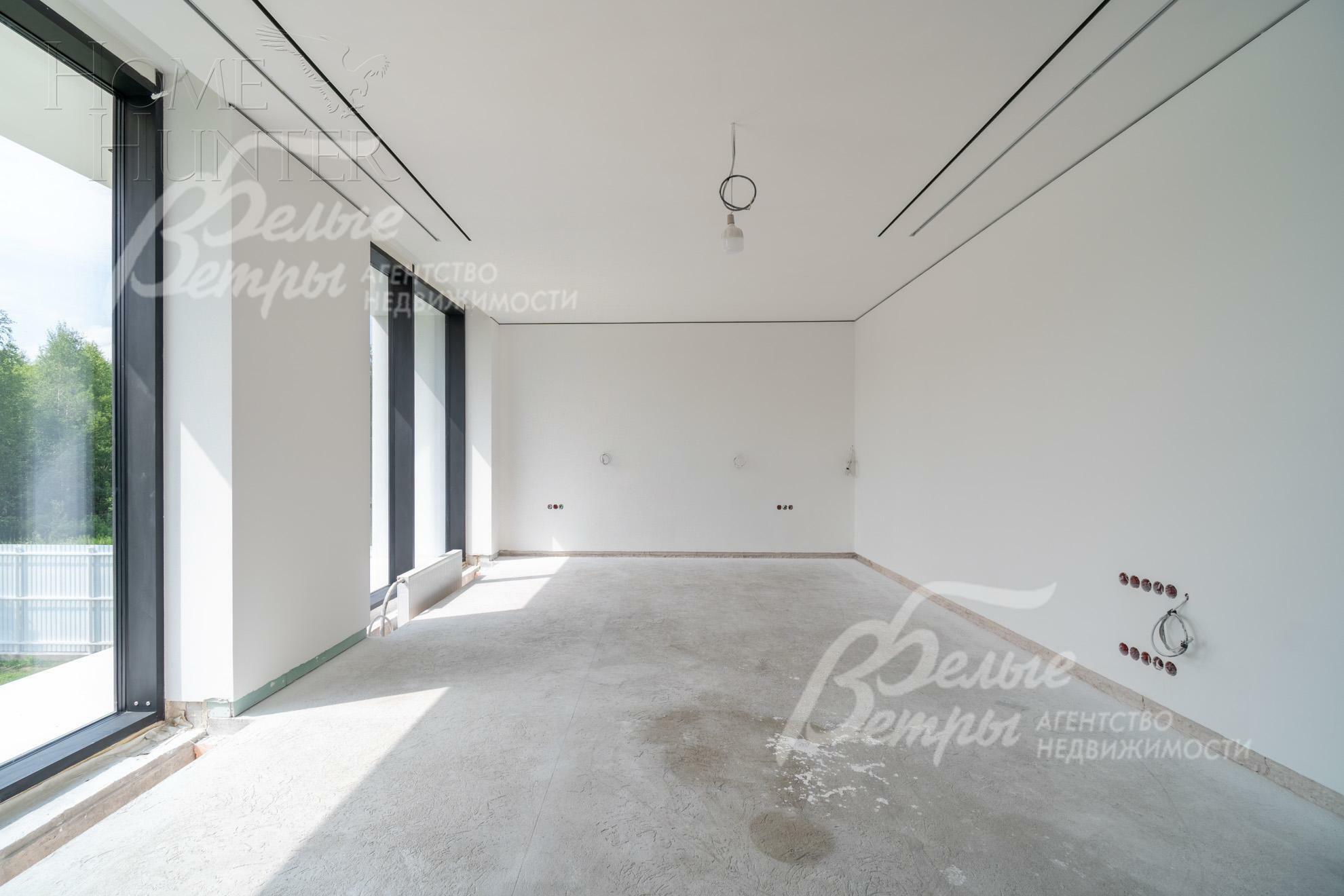 2-этажный коттедж 650 м² без отделки