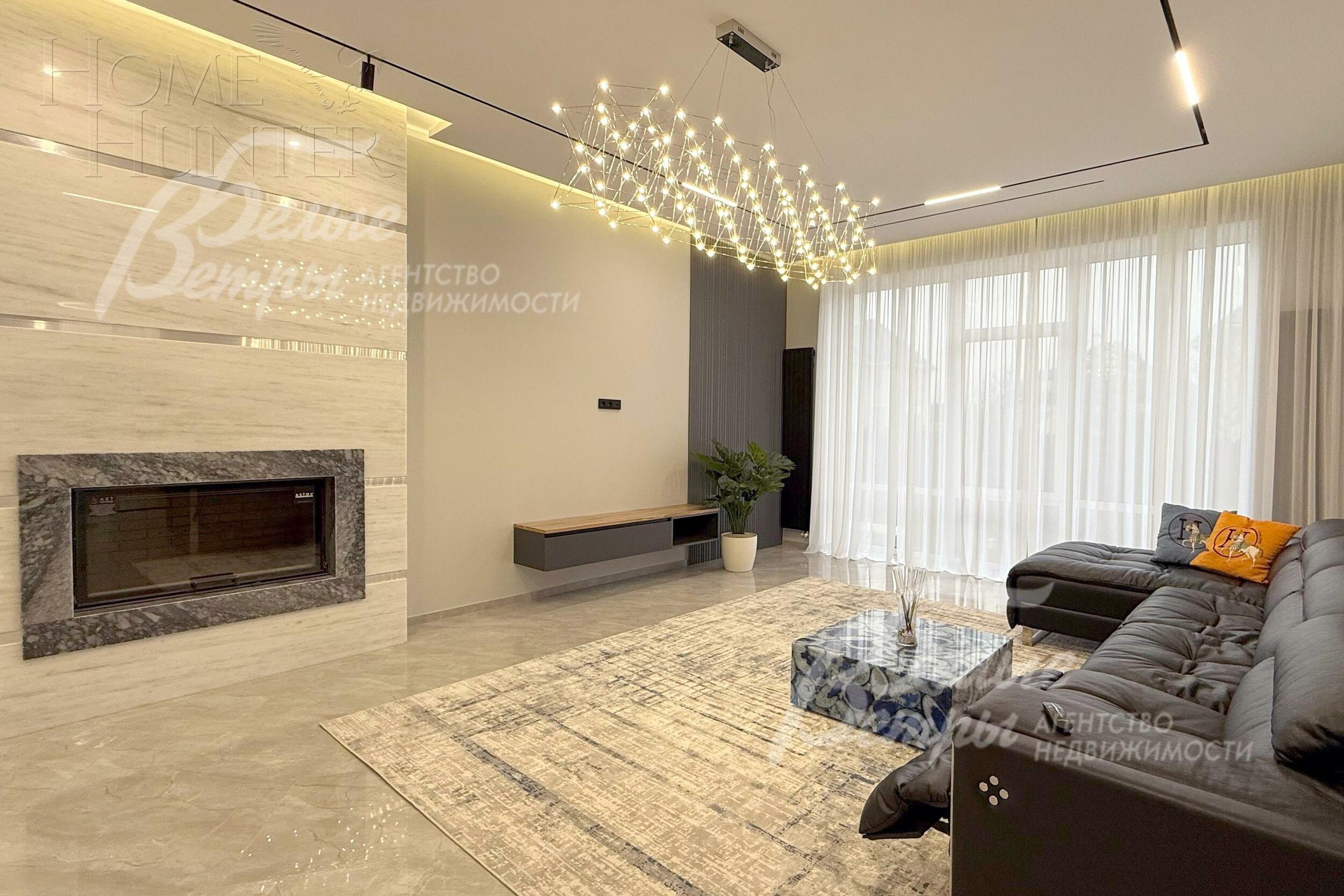 2-этажный коттедж 440 м² с отделкой