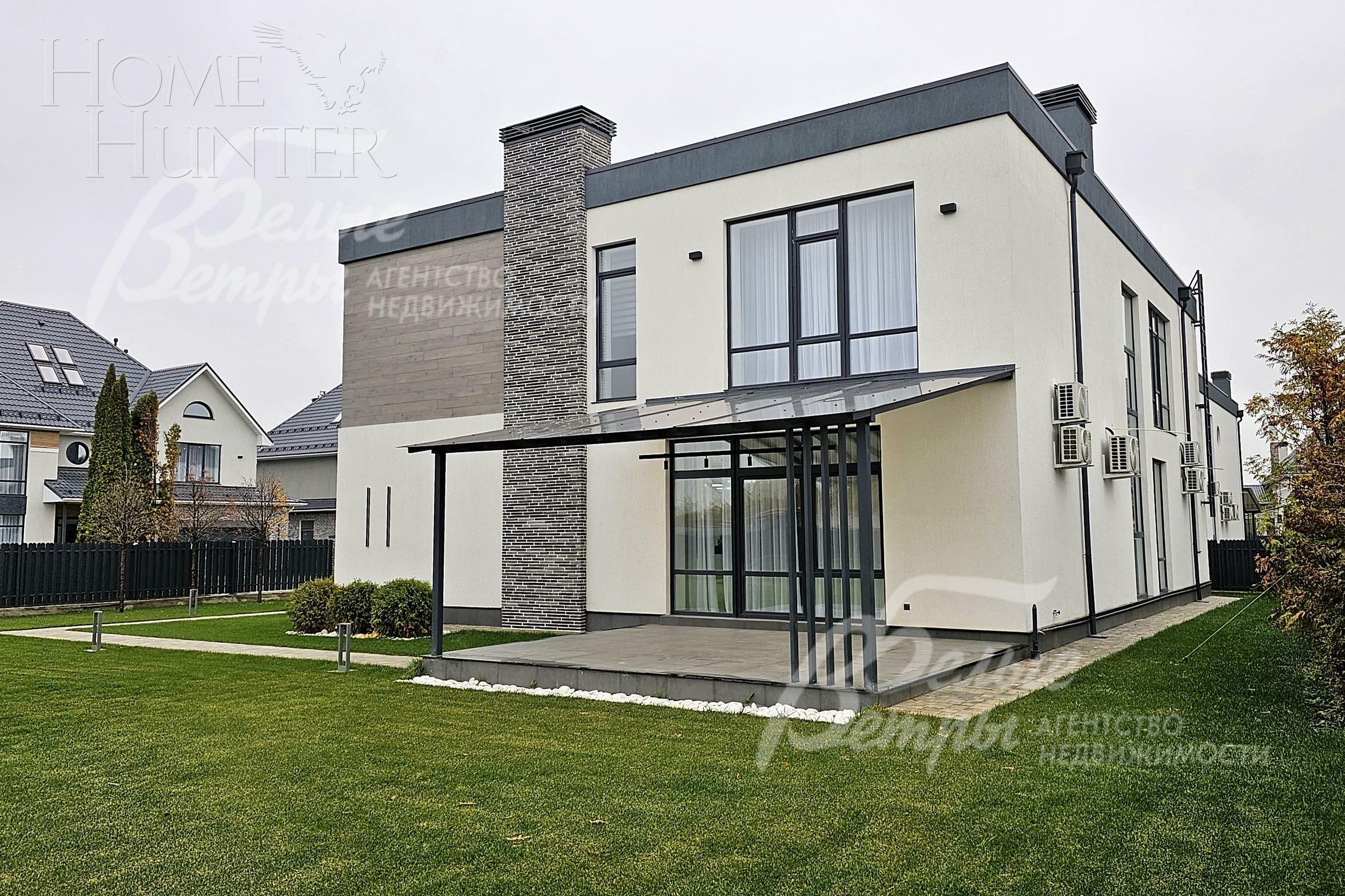 2-этажный коттедж 440 м² с отделкой