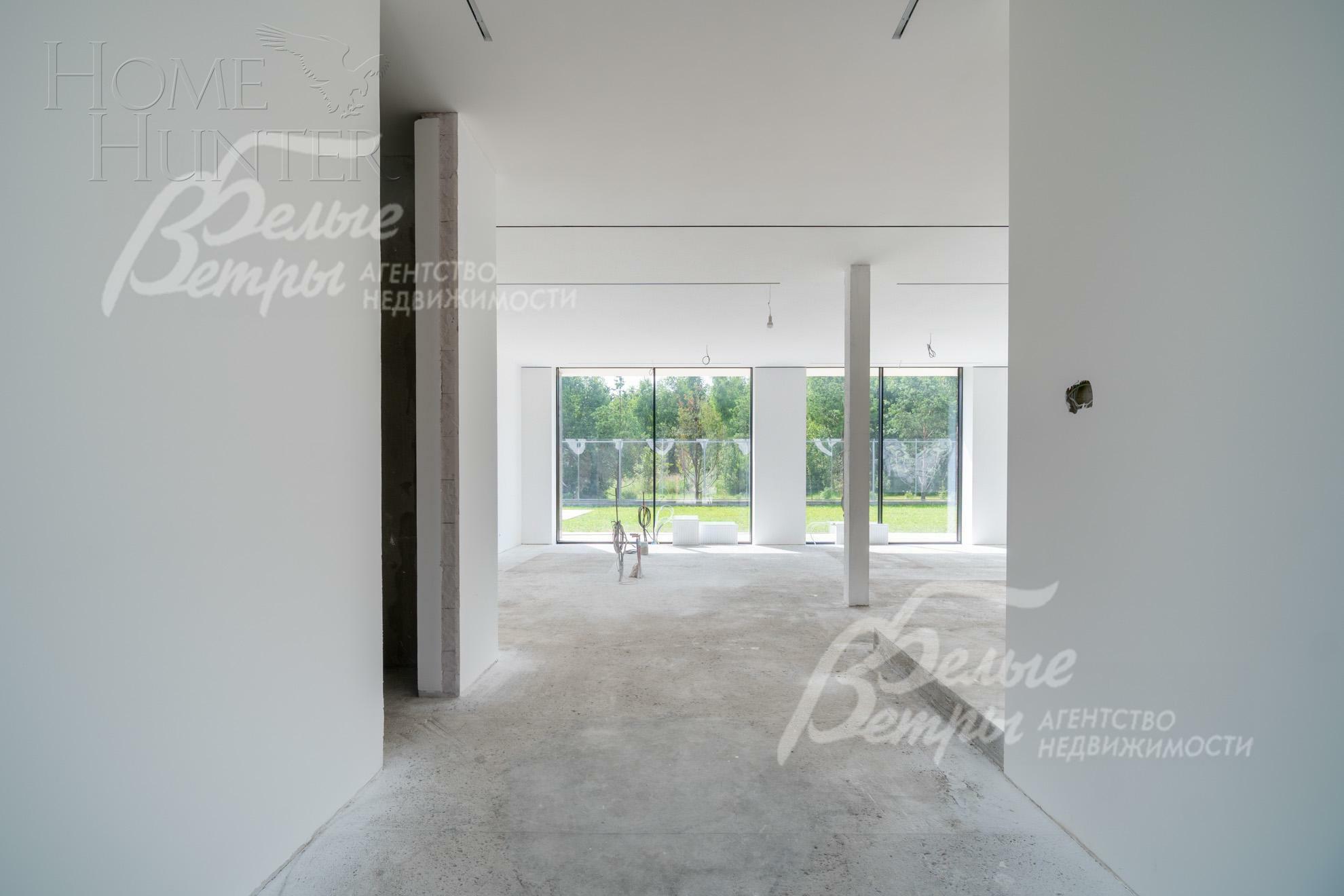 2-этажный коттедж 650 м² без отделки