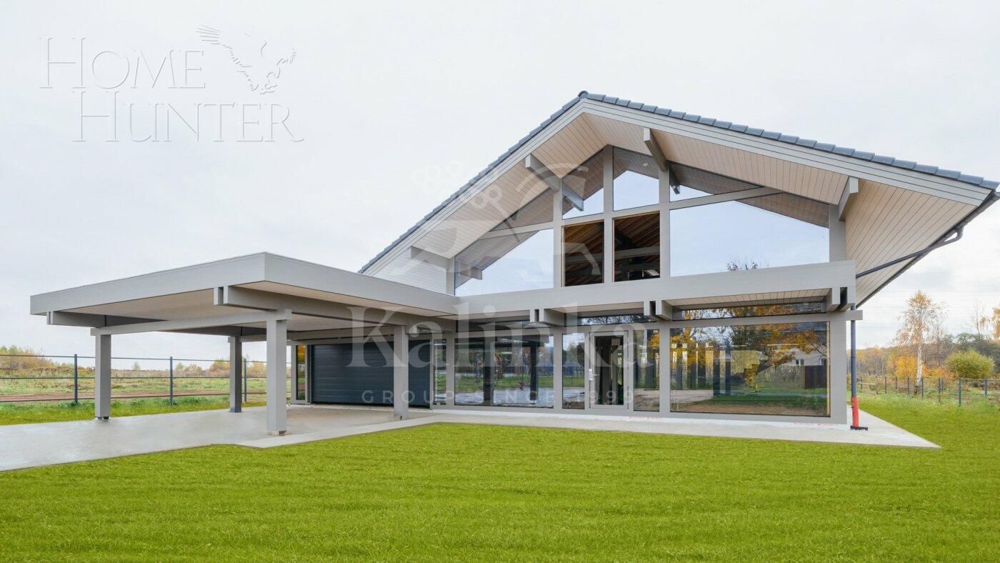 2-этажный коттедж 470 м² без отделки