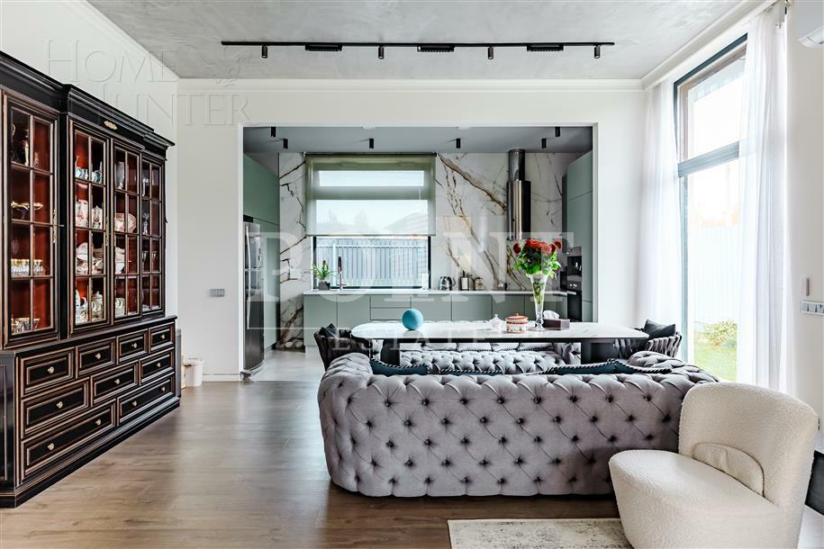 1-этажный коттедж 192 м² с отделкой