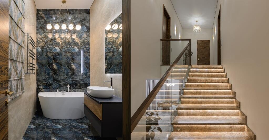 2-этажный коттедж 350 м² с отделкой