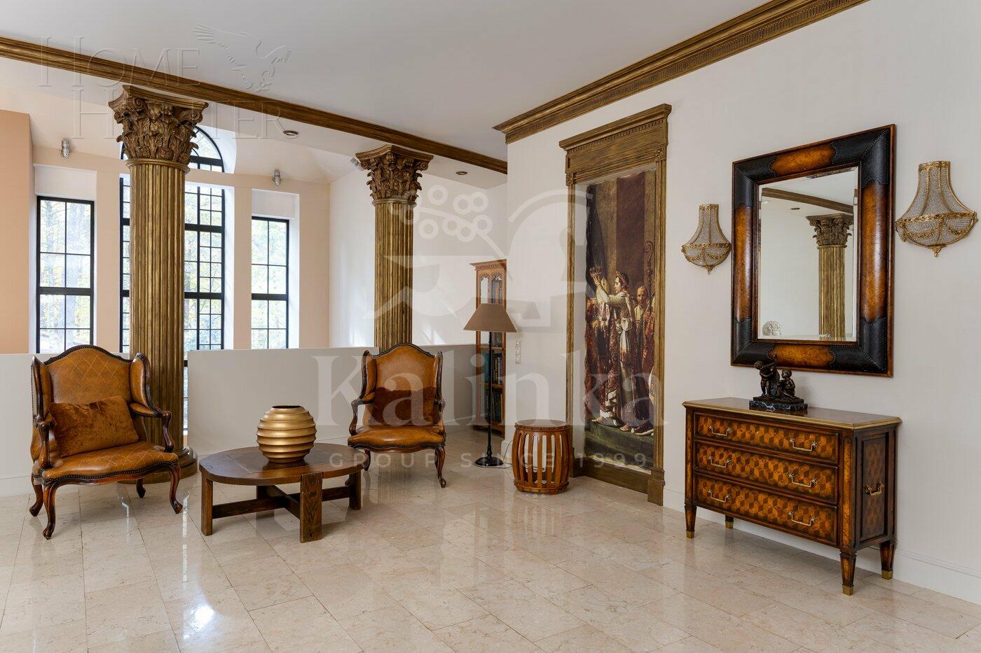 2-этажный коттедж 1 400 м² с отделкой