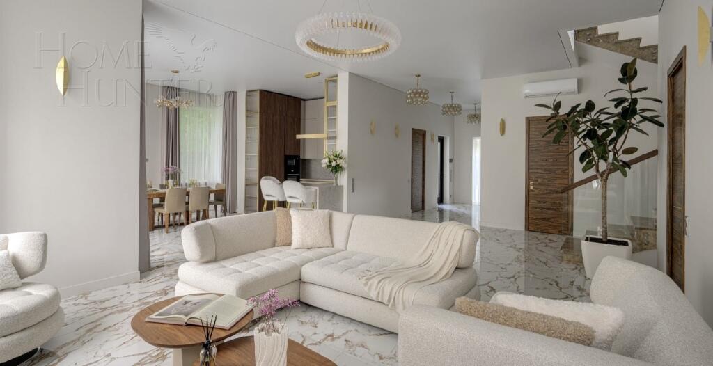 2-этажный коттедж 350 м² с отделкой