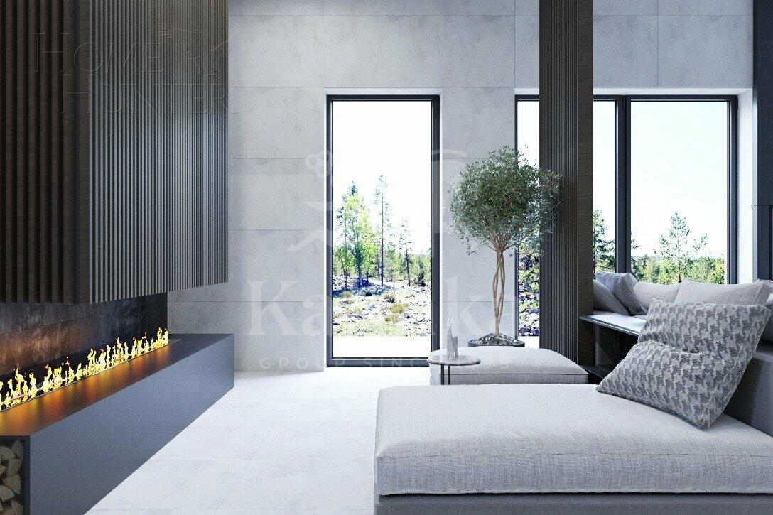 2-этажный коттедж 468 м² с отделкой