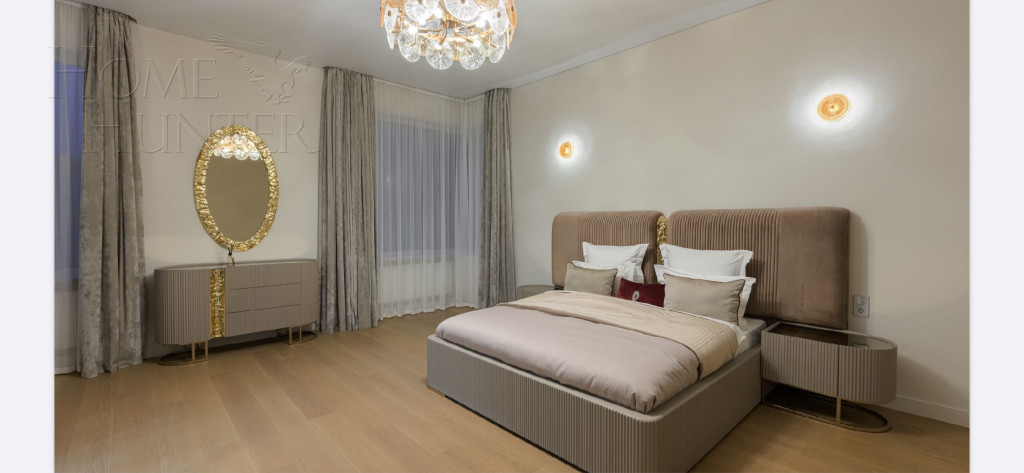 2-этажный коттедж 350 м² с отделкой