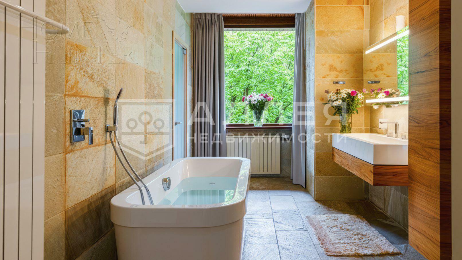 2-этажный коттедж 450 м² с отделкой