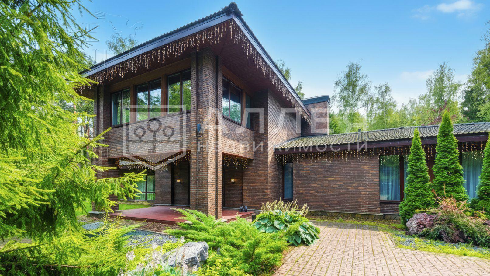 2-этажный коттедж 450 м² с отделкой