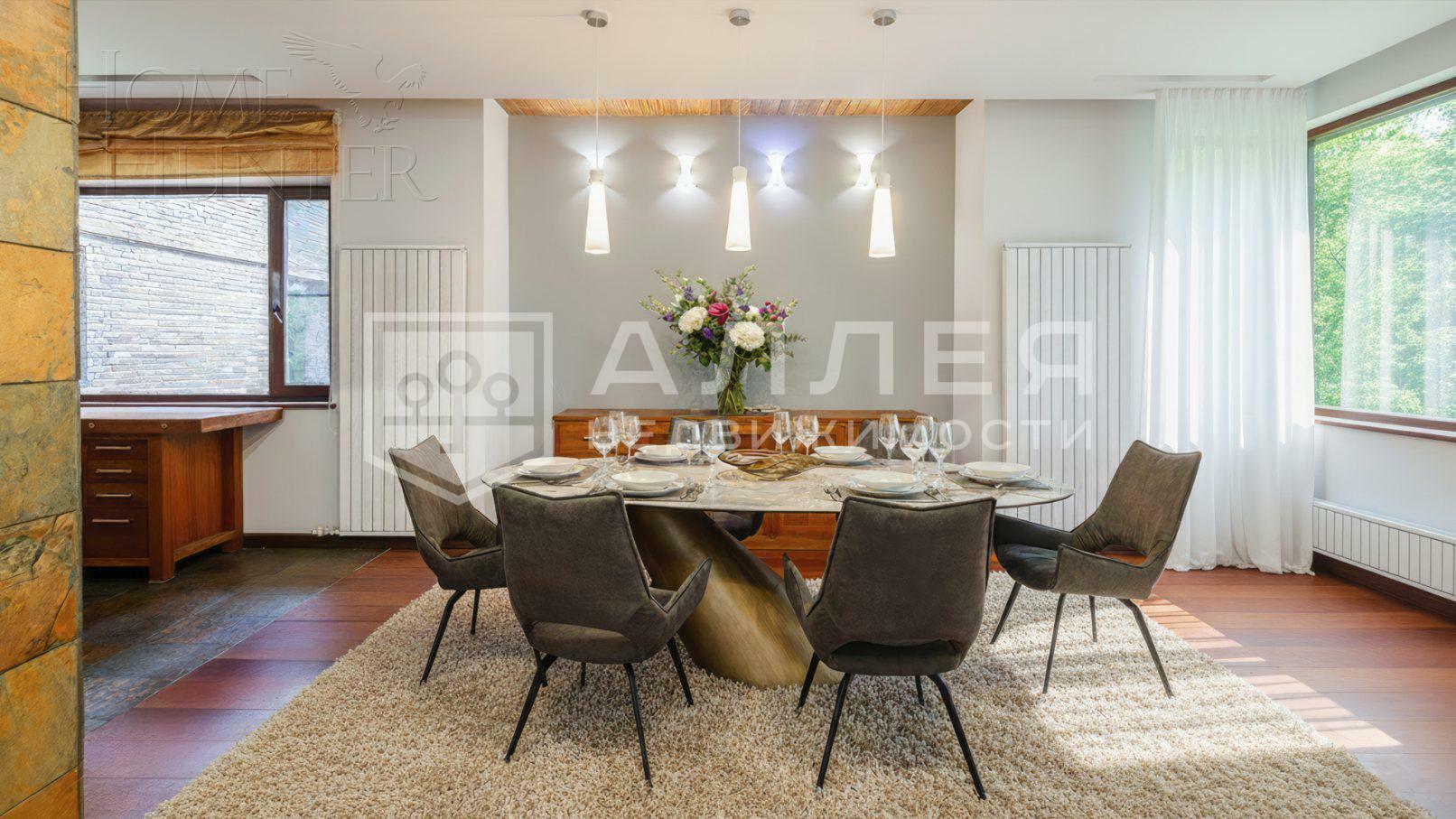 2-этажный коттедж 450 м² с отделкой