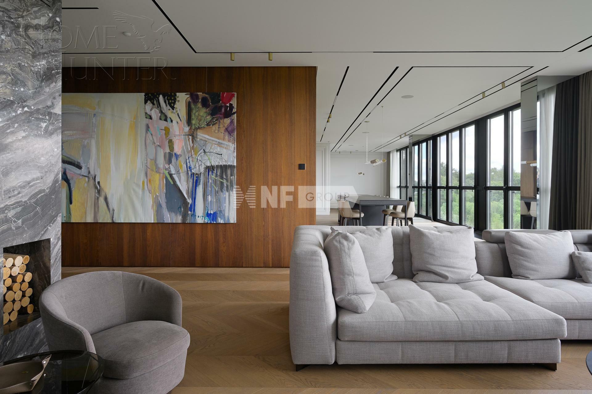 7-КОМН. ПЕНТХАУС С ОТДЕЛКОЙ 340 М² НА 7 ЭТАЖЕ