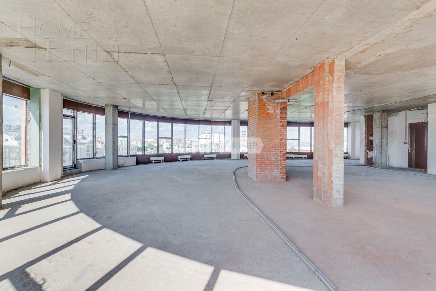 5-КОМН. ПЕНТХАУС БЕЗ ОТДЕЛКИ 350.3 М² НА 7 ЭТАЖЕ