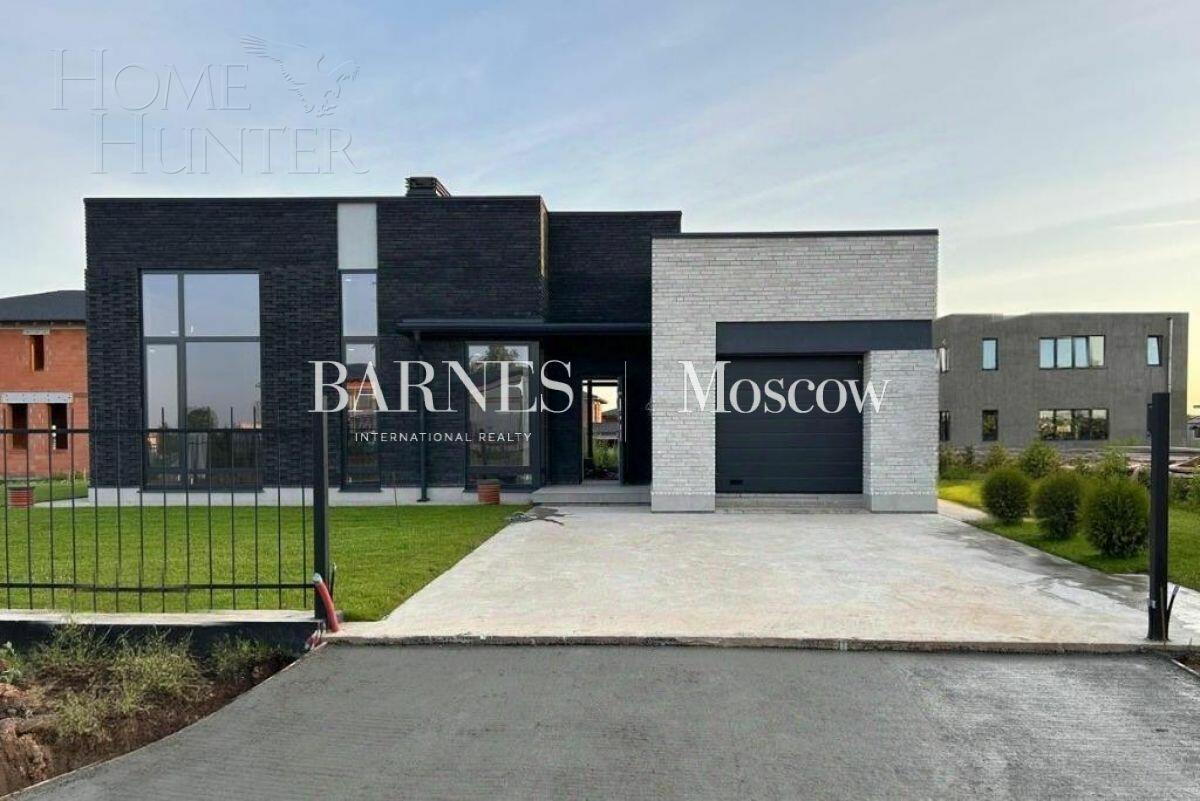 1-этажный коттедж 160 м² без отделки