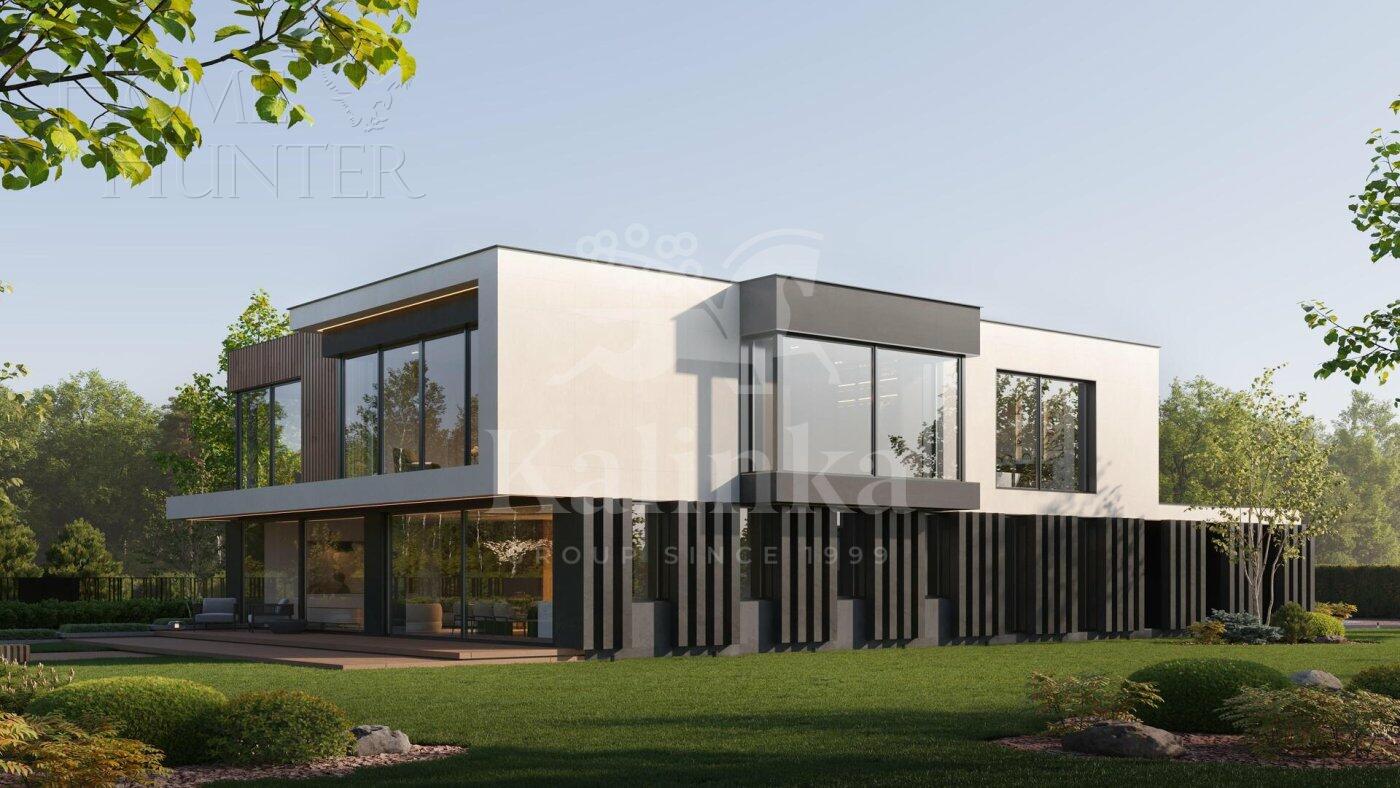 2-этажный коттедж 330 м² без отделки