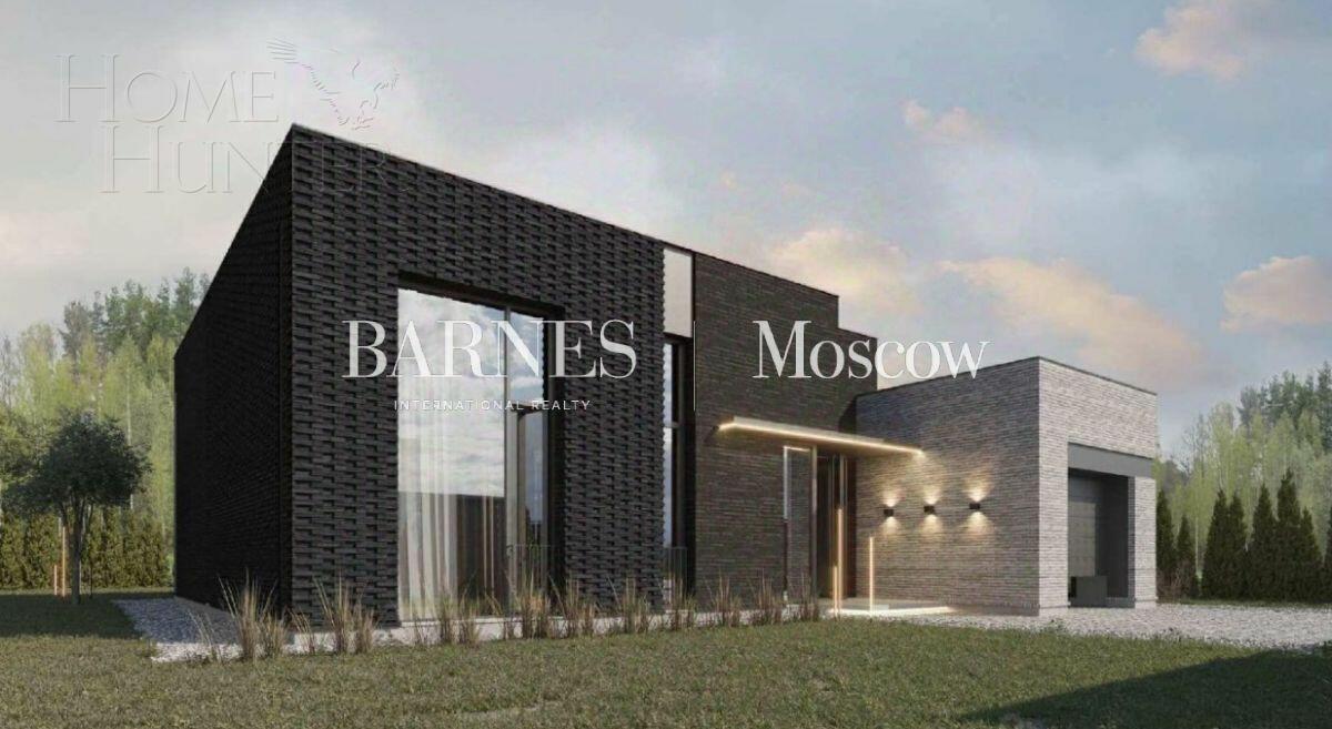 1-этажный коттедж 160 м² без отделки