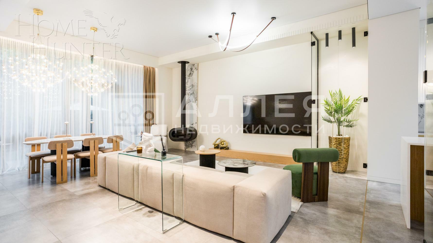 3-этажный таунхаус 240 м² с отделкой