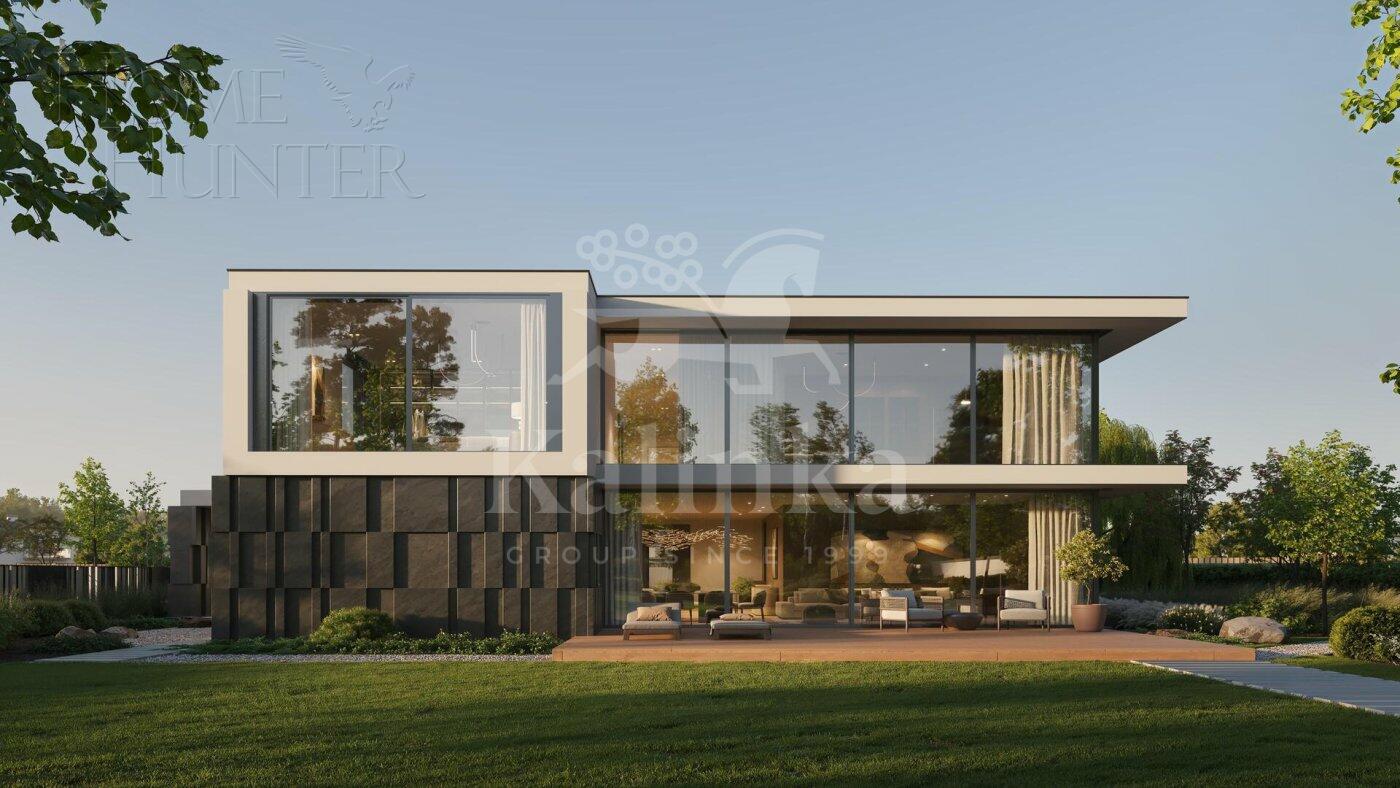 2-этажный коттедж 450 м² без отделки