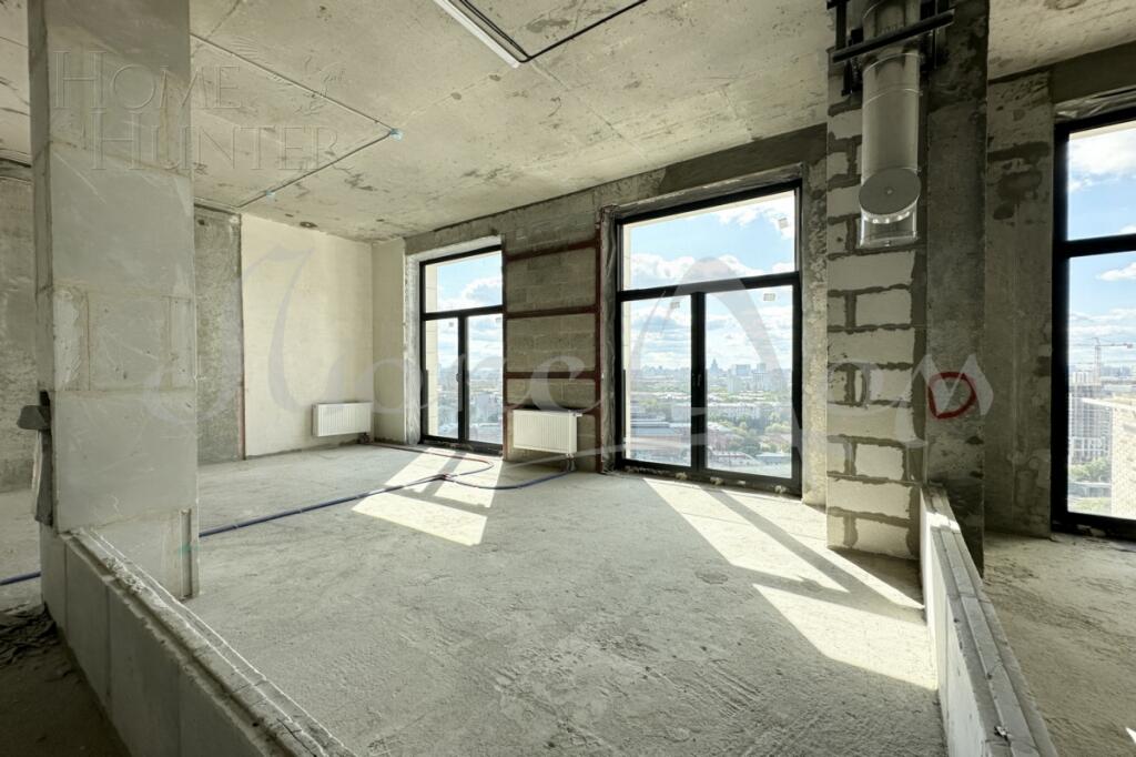 3-КОМН. ПЕНТХАУС БЕЗ ОТДЕЛКИ 87 М² НА 21 ЭТАЖЕ