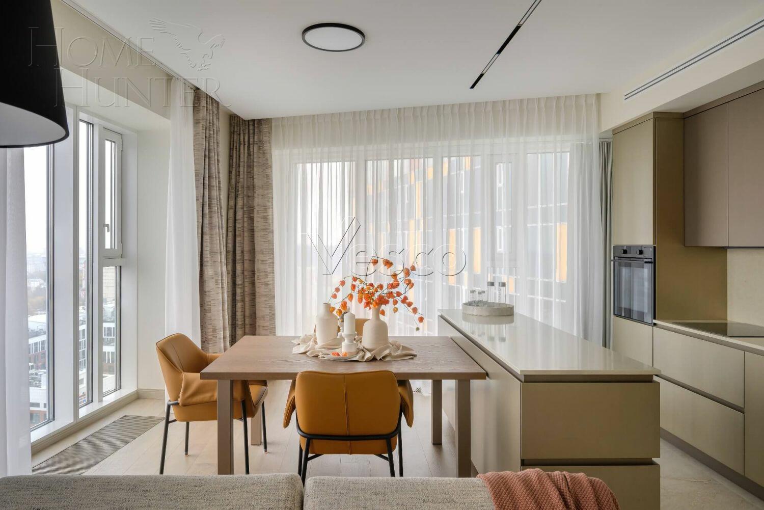 4-КОМН. КВАРТИРА С ОТДЕЛКОЙ 121 М² НА 18 ЭТАЖЕ