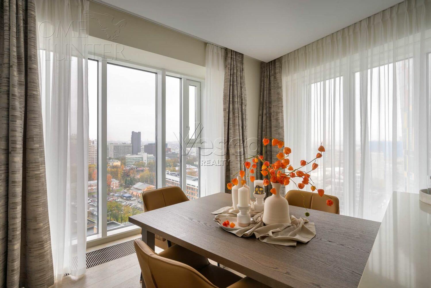 4-КОМН. КВАРТИРА С ОТДЕЛКОЙ 121 М² НА 18 ЭТАЖЕ