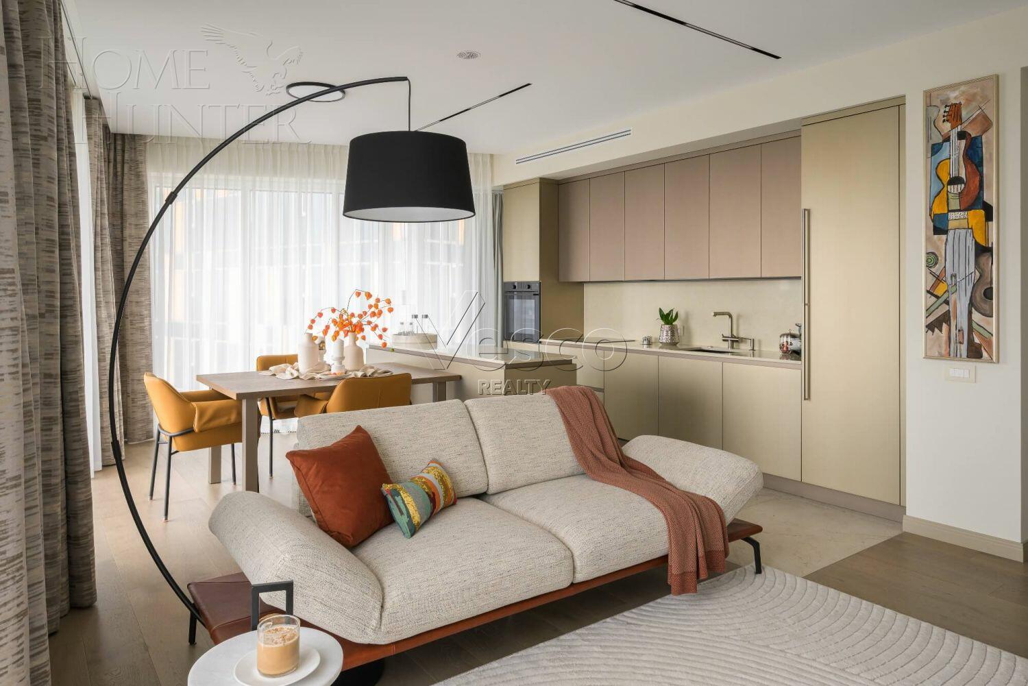 4-КОМН. КВАРТИРА С ОТДЕЛКОЙ 121 М² НА 18 ЭТАЖЕ