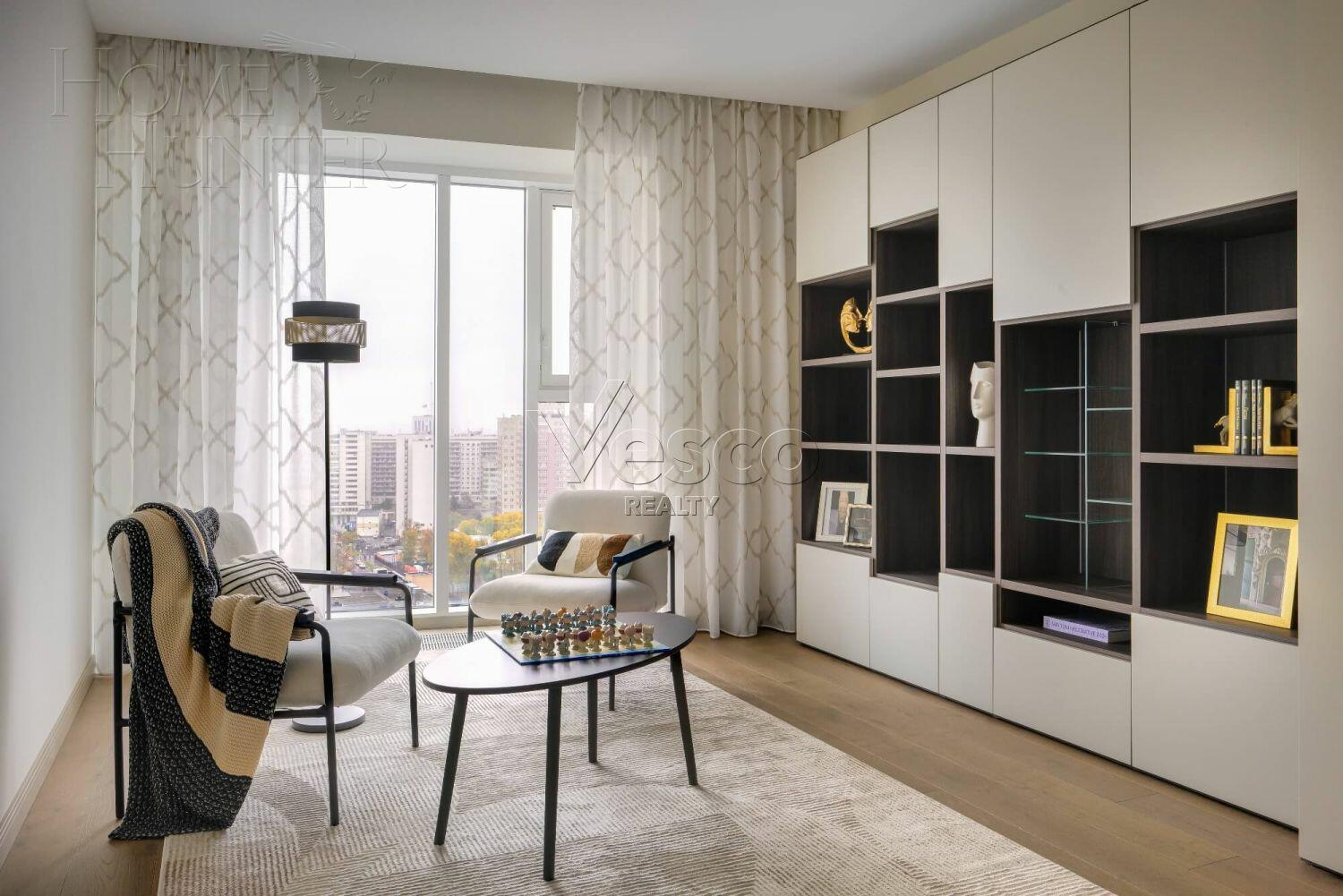 4-КОМН. КВАРТИРА С ОТДЕЛКОЙ 121 М² НА 18 ЭТАЖЕ