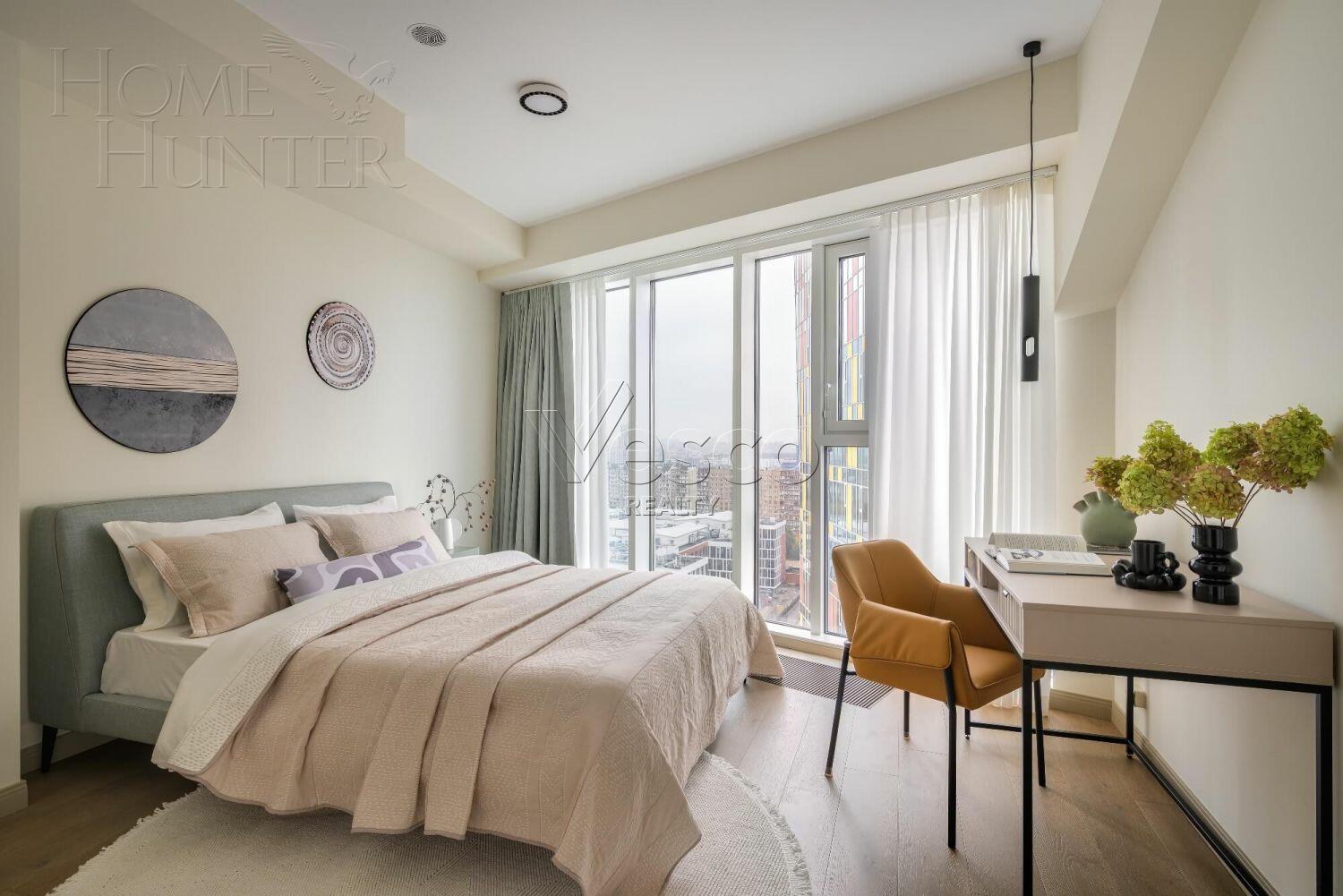 4-КОМН. КВАРТИРА С ОТДЕЛКОЙ 121 М² НА 18 ЭТАЖЕ